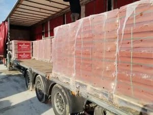 Isporuka zidnih blokova