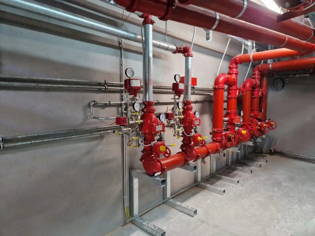 Instalacije u tehničkoj prostoriji